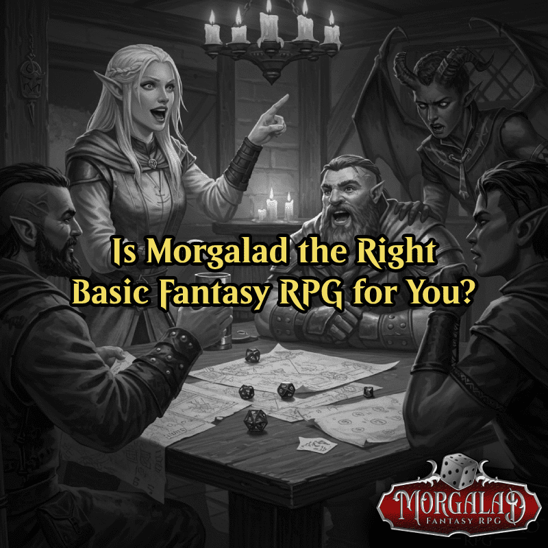 Flesh Out Your Fantasy Hero: Morgalad 4d6 TTRPG Basic Backstory Tables